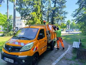 neues vollelektrisches M&uuml;llauto